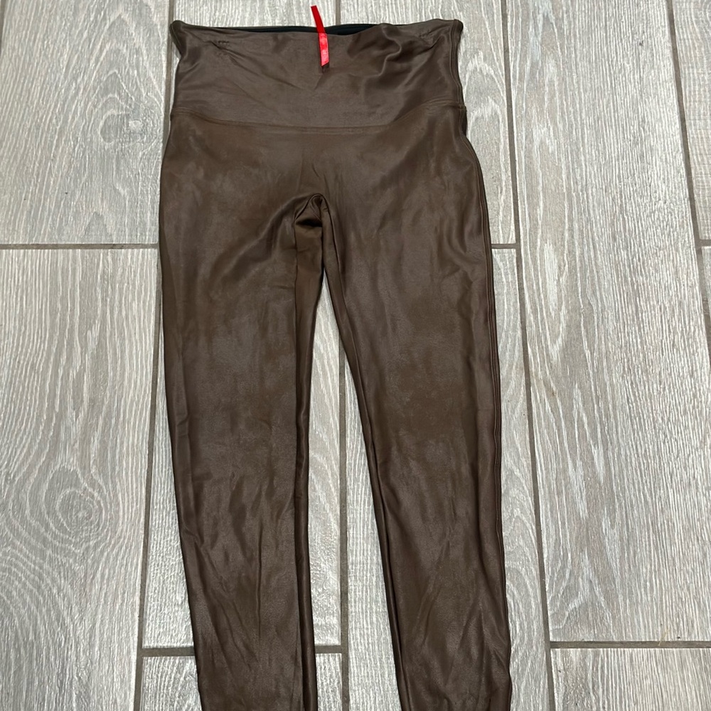 SPANX Chocolate Brown Leggings